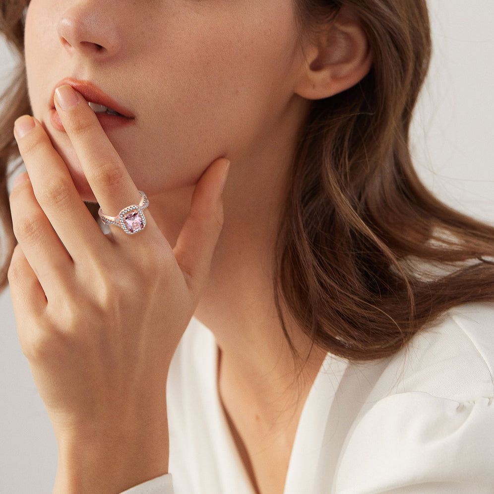 Limited Edition Rose Gold Morganite Ring