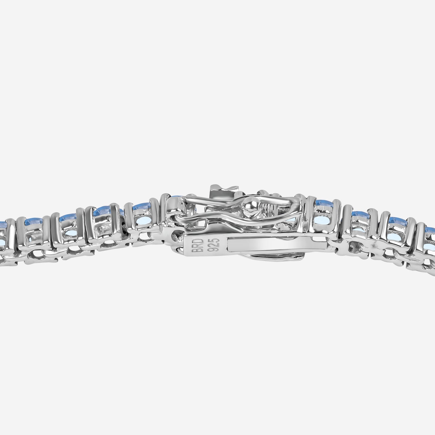 Swiss Blue Topaz Tennis Bracelet