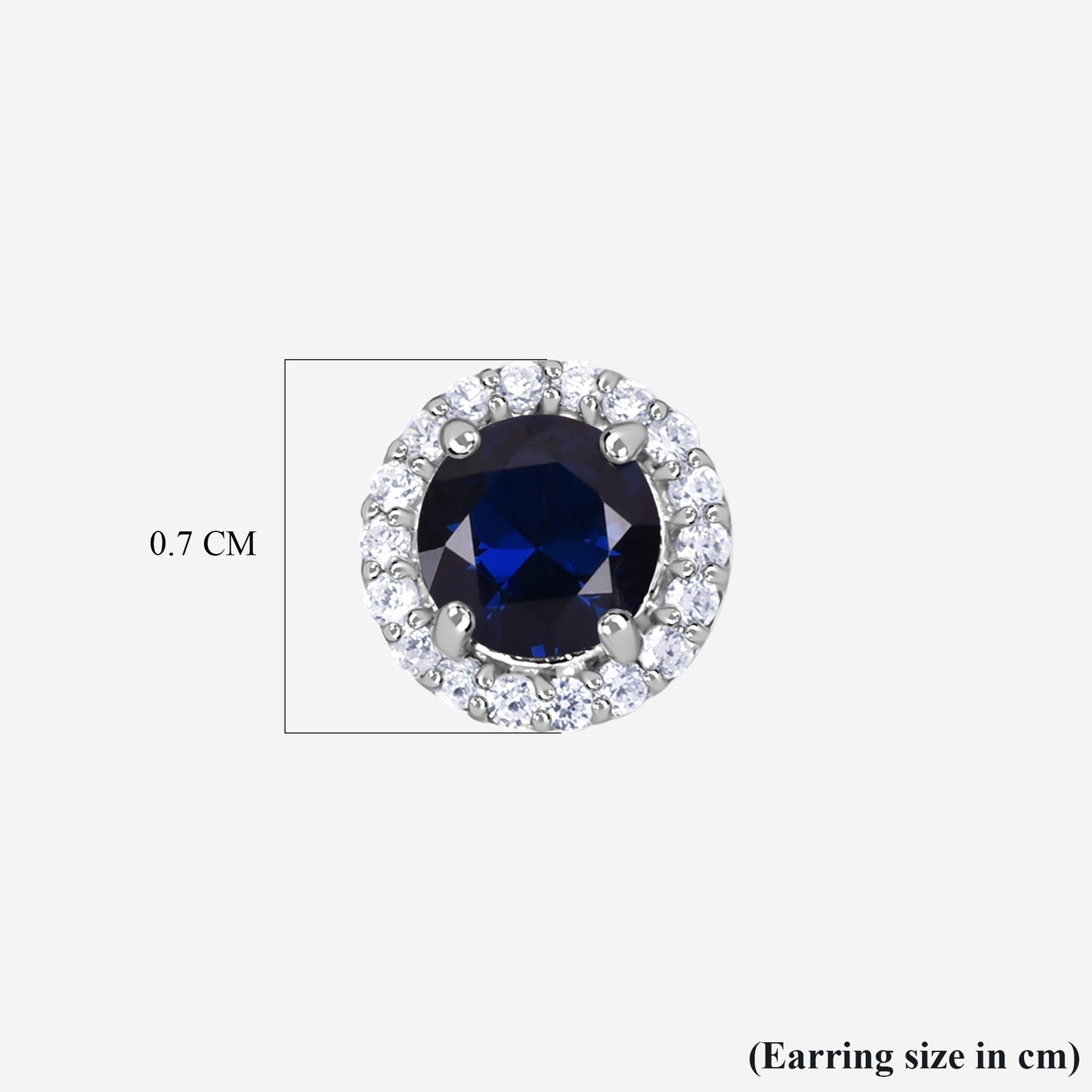 Round Stud Earrings