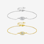 Evil Eye Silver Bracelet