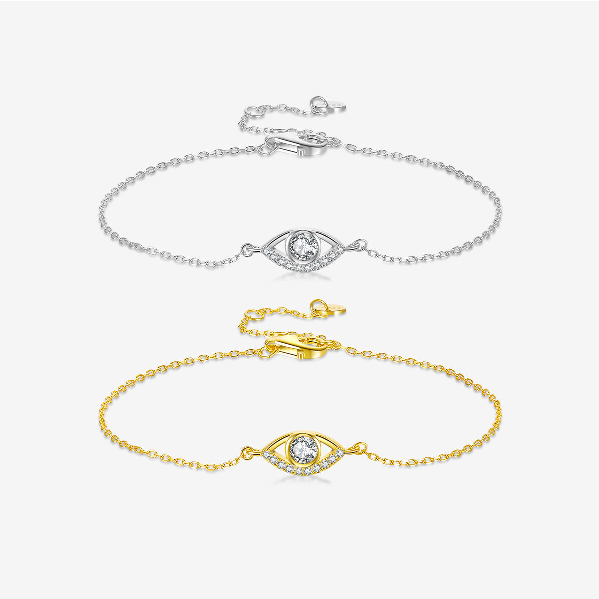 Evil Eye Silver Bracelet