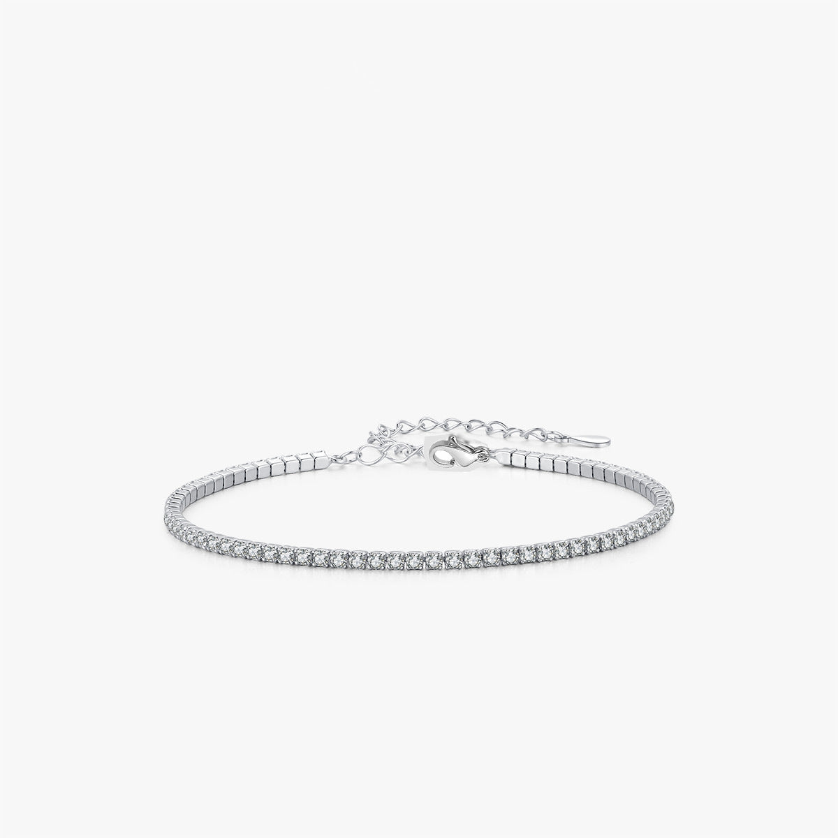 Minimalist Tennis CZ Bracelet