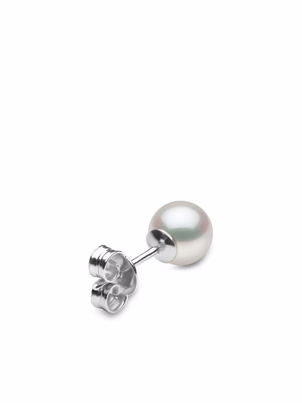 Natural Fresh Water Pearl Stud Earrings (7.5mm)