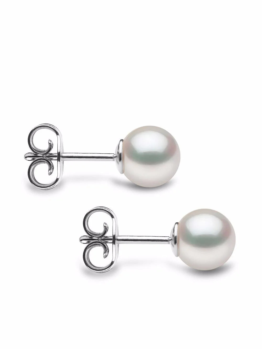 Natural Fresh Water Pearl Stud Earrings (7.5mm)