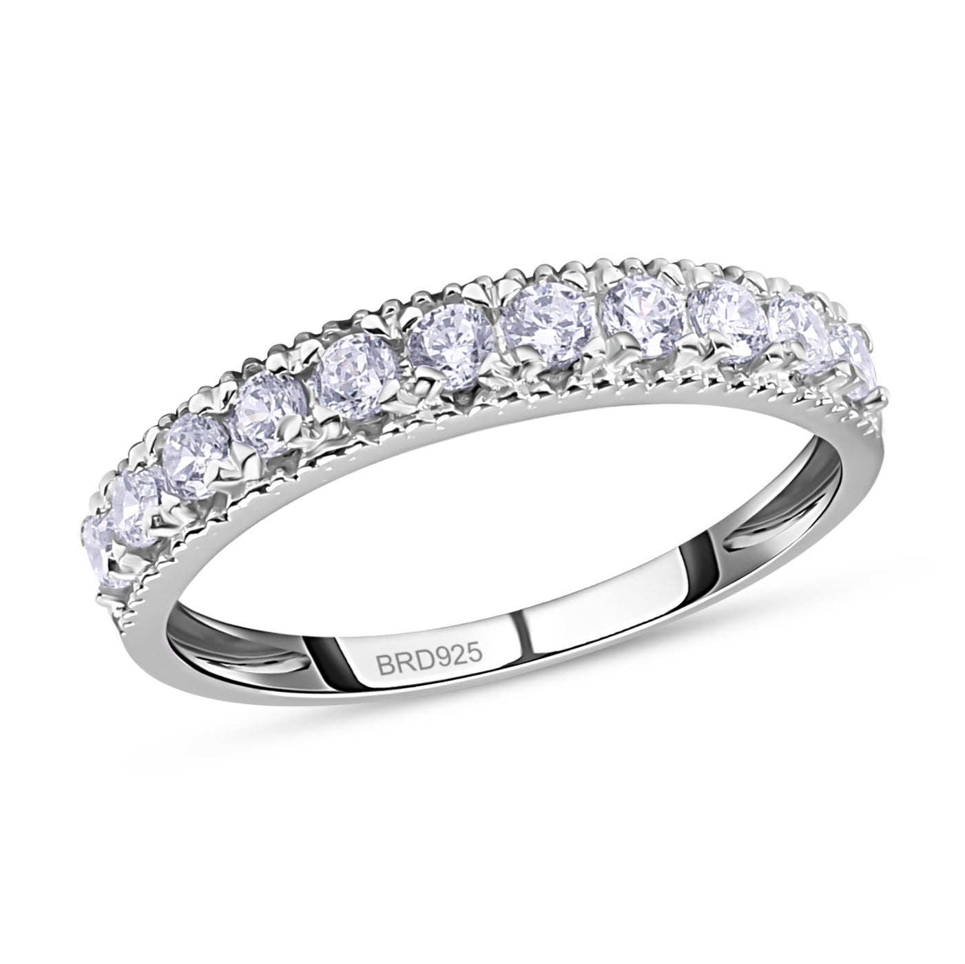 American Diamond 925 Silver Ring