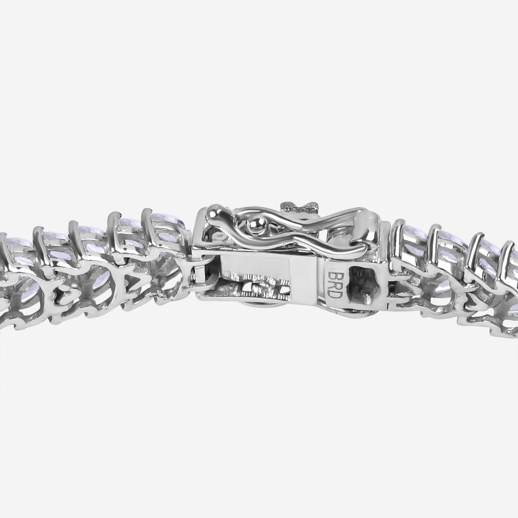 Weißes CZ Marquise Vine Armband für Damen