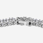 Weißes CZ Marquise Vine Armband für Damen