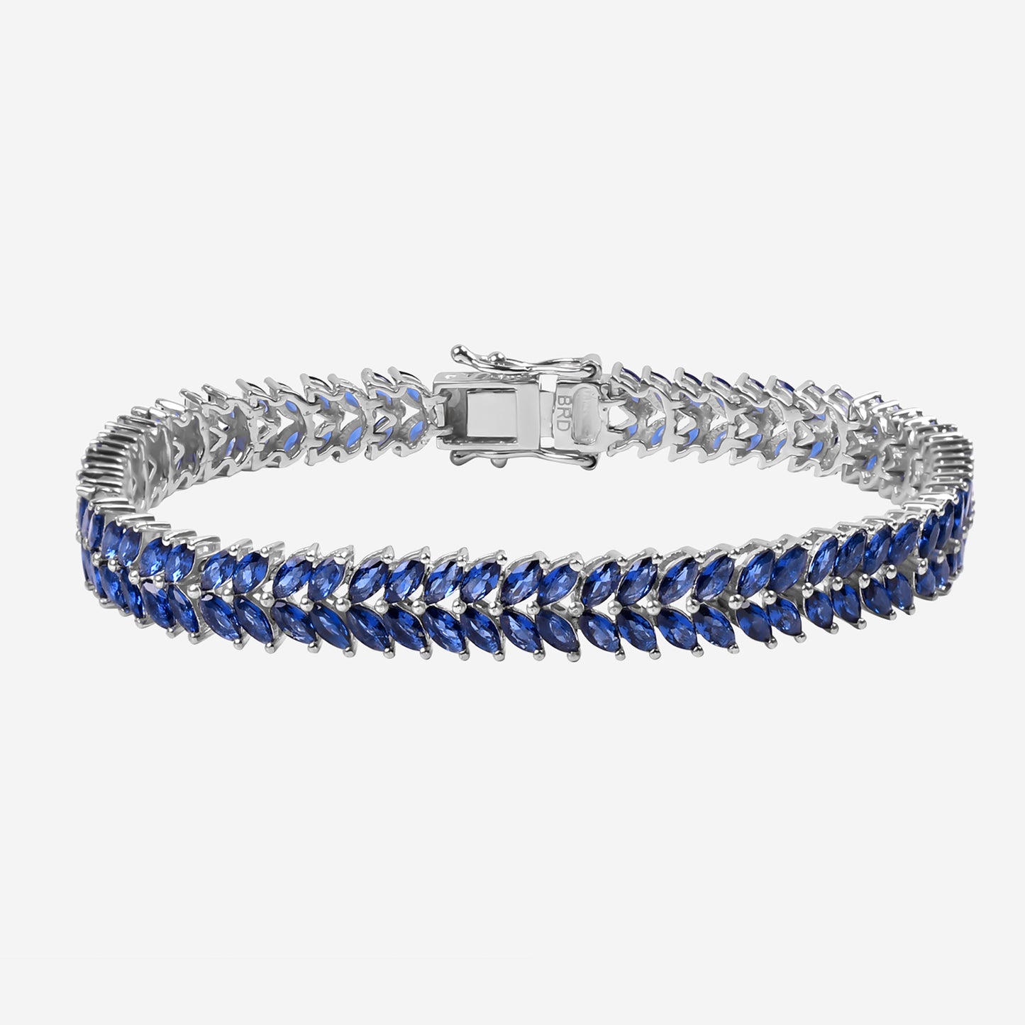 Pulsera de vid marquesa con circonita cúbica de tanzanita para mujer