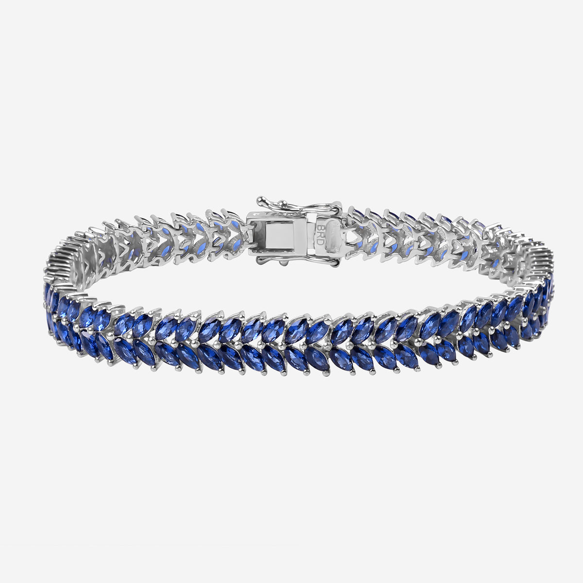 Tanzanite CZ Marquise Vine Bracelet For Women