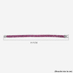 Rosa CZ Marquise Vine Armband für Damen