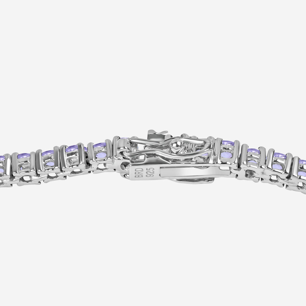 Tansanit-Tennis-Armband