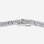 Tansanit-Tennis-Armband