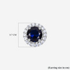 Round Stud Earrings