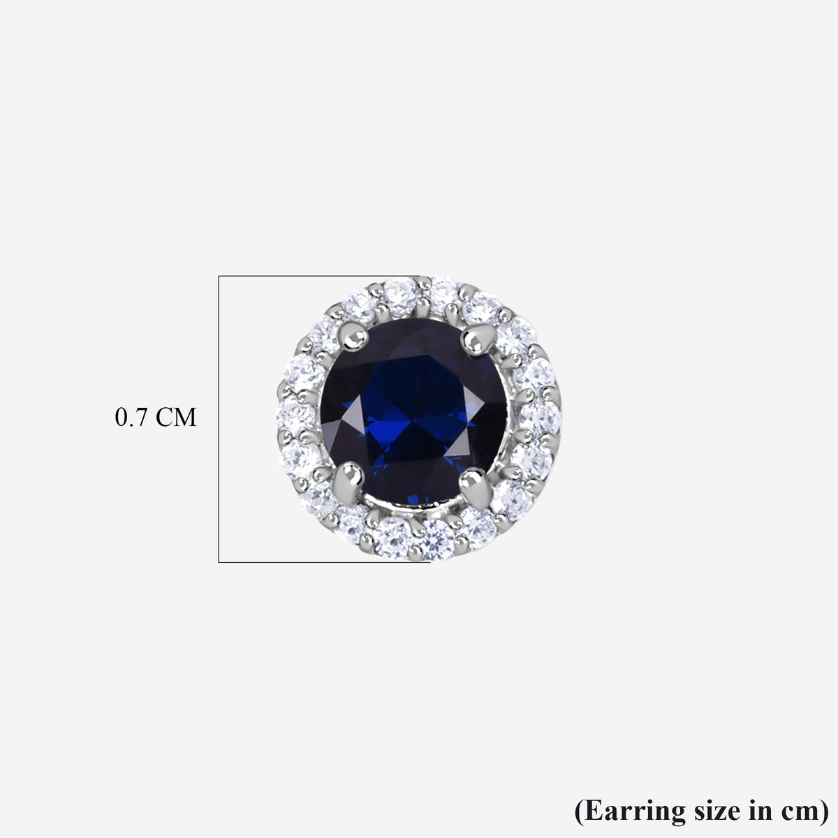 Round Stud Earrings