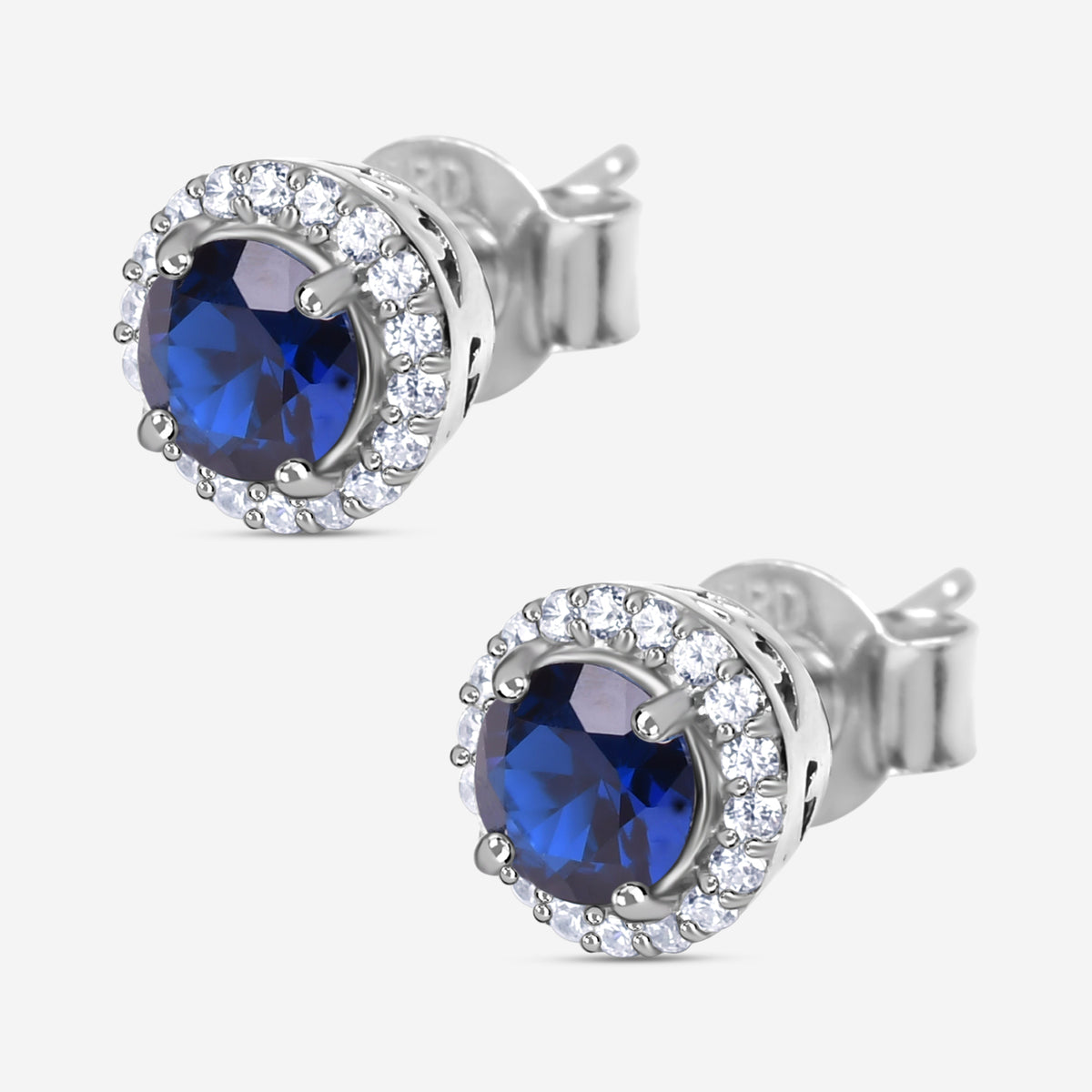 Round Stud Earrings