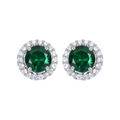 Round Stud Earrings
