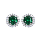 Round Stud Earrings