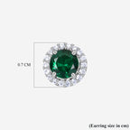 Round Stud Earrings