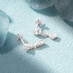 Pear Drop CZ Earrings