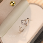 Sterling Silver Clover Ring