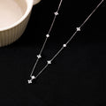 Moissanite Silver Necklace