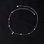 Moissanite Silver Necklace