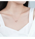 Rose Gold Plated Minimalist Heart Necklace