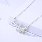 Double Butterfly Necklace