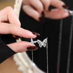 Double Butterfly Necklace