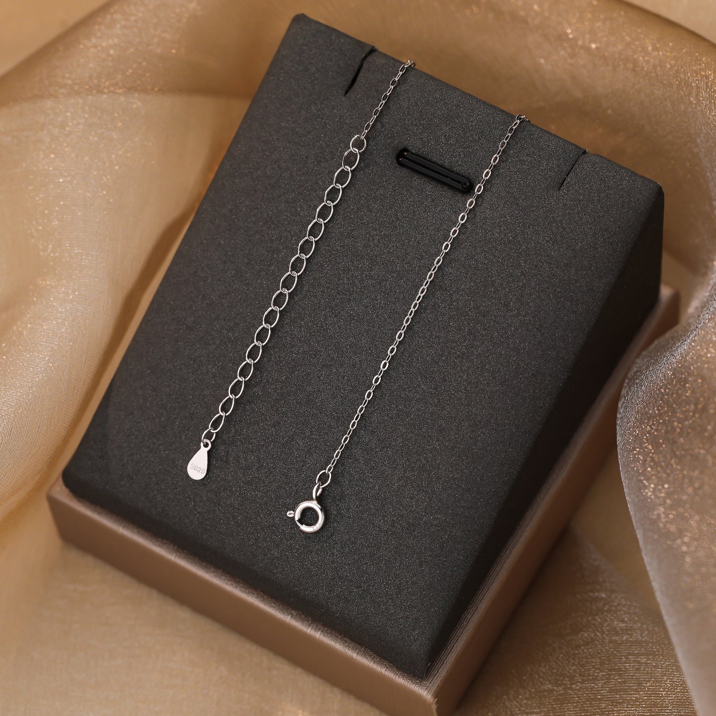 925 Sterling Silver Diamond Cz Studded Bow Necklace For Women & Girls
