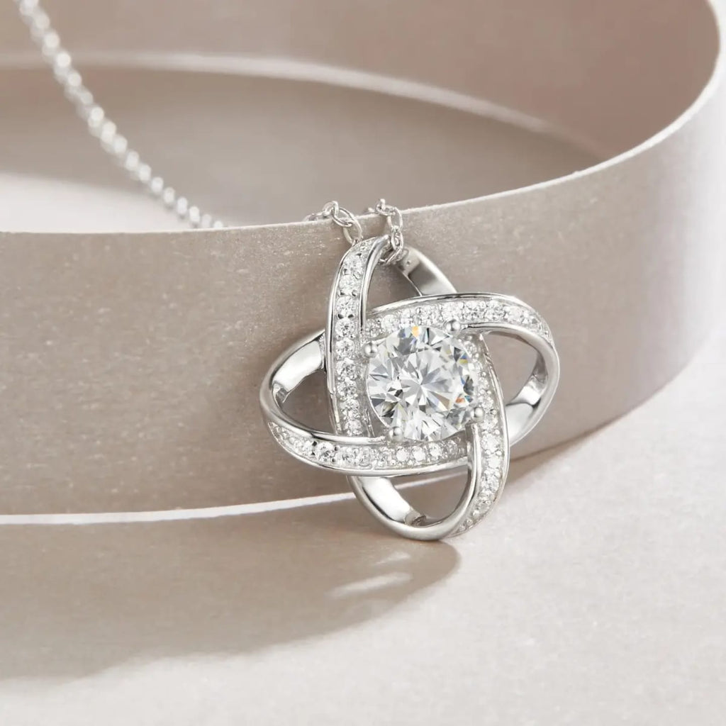 Celestial Orbit Silver Necklace