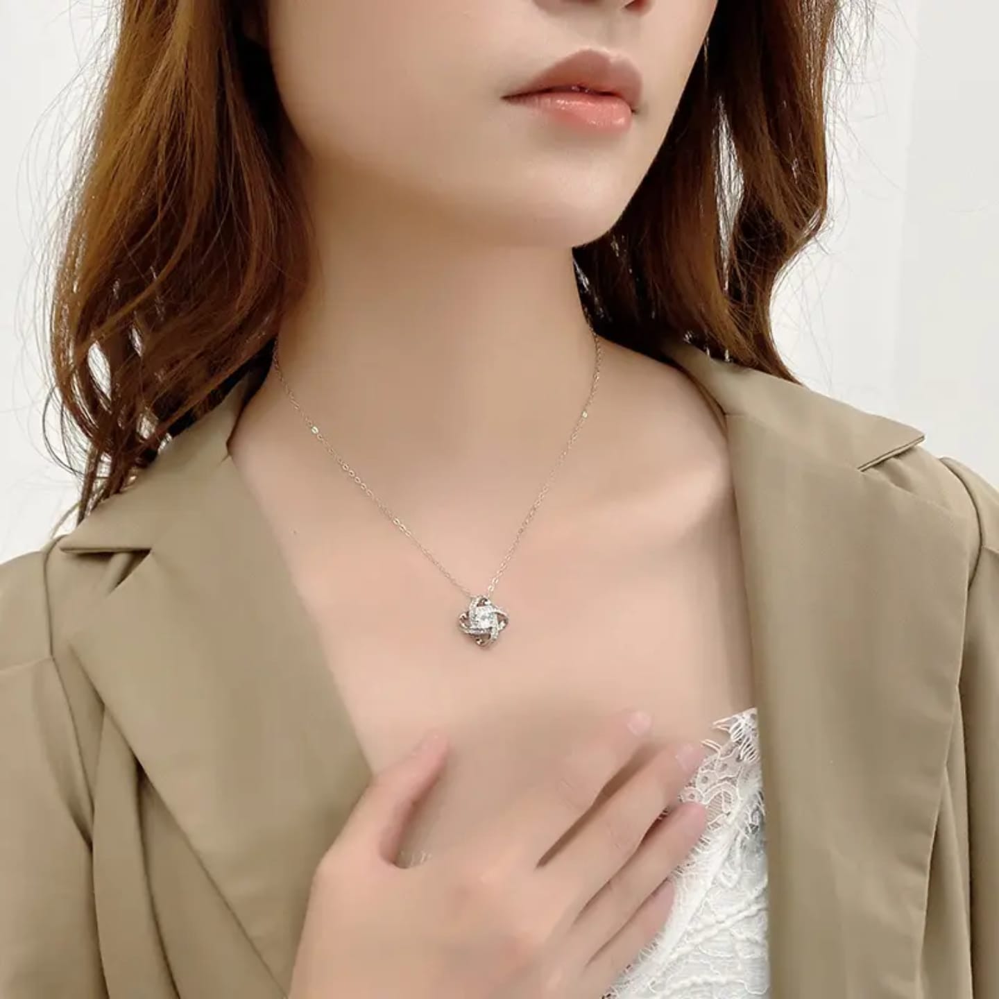 925 sterling silver Celestial Orbit Necklace