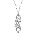 Celestial Orbit Silver Necklace