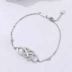 Infinity-Herz-Armband