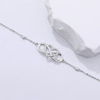 Infinity-Herz-Armband