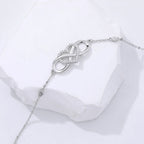 Infinity-Herz-Armband