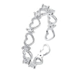 Interlocking Heart Ring