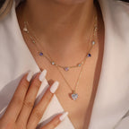 Minimalist Heart Pendant Necklace