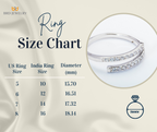 gold plated sterling silver wedding band , ring size chart