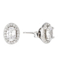 Classic Oval Stud Earrings