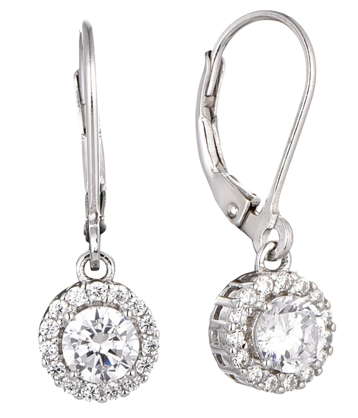 Silver Drop Earrings