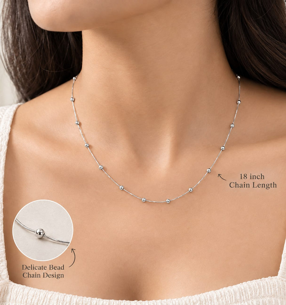 Elegant Bead Chain For Women & Girls