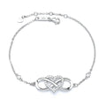 Infinity-Herz-Armband