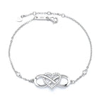 Infinity-Herz-Armband