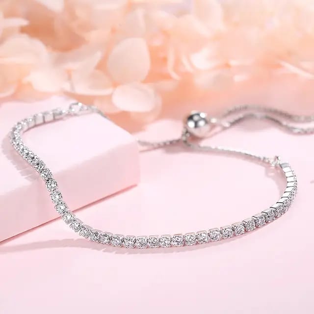 Sterling Silver Adjustable Bracelet
