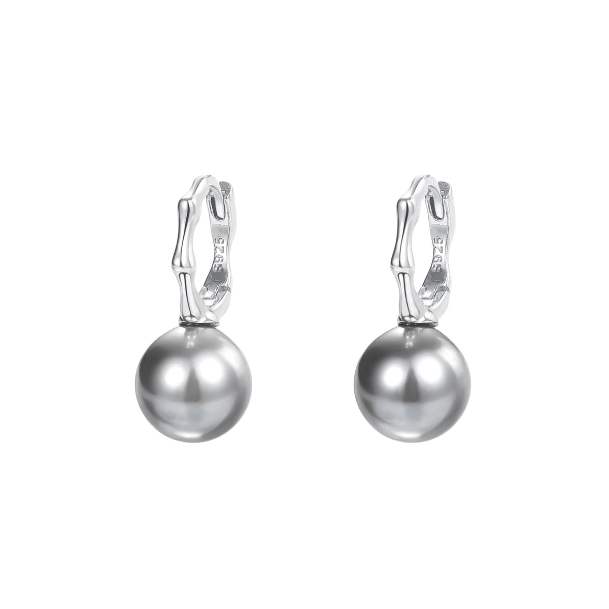 Luna Pearl Drop Earrings | 925 Sterling Silver