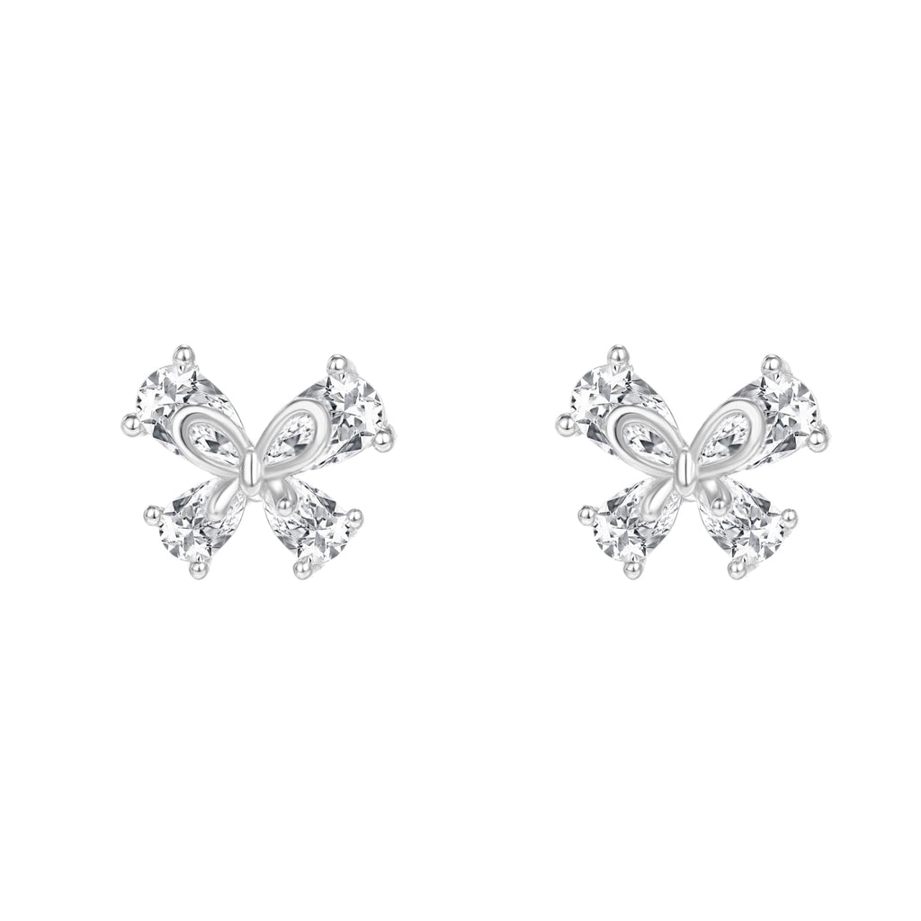 Celeste Butterfly CZ Earrings