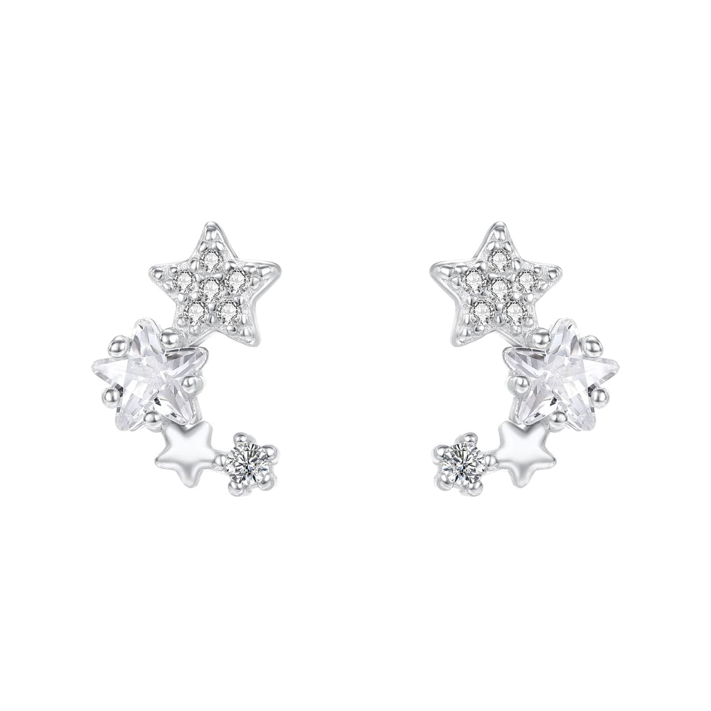 Star Cluster Stud Earrings