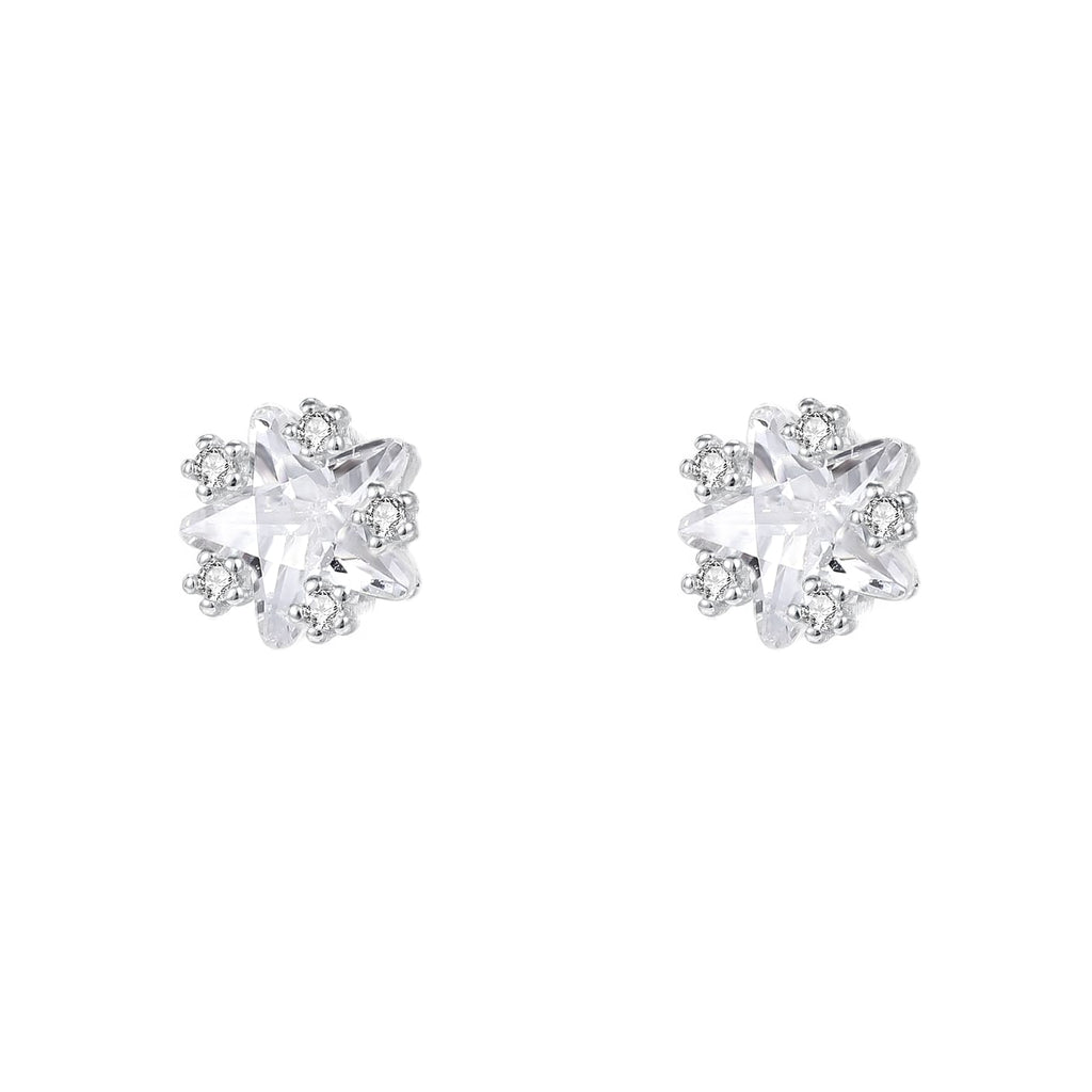 Starlight Spark Sterling Silver Stud Earring