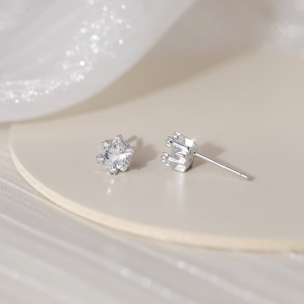 Starlight Spark Sterling Silver Stud Earring